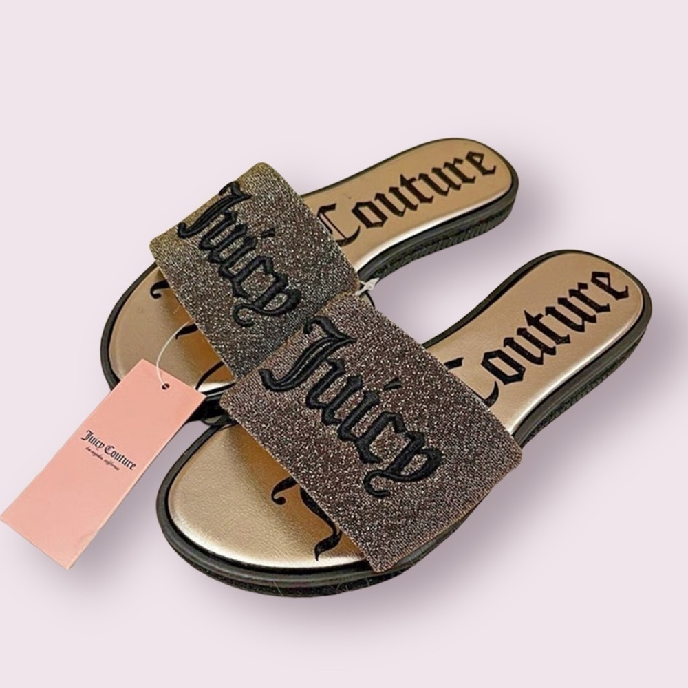 Juicy Couture Yuna Slide Metallic Women Sandals
